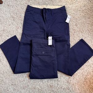 GAP Kids Navy Blue Chino Pants
